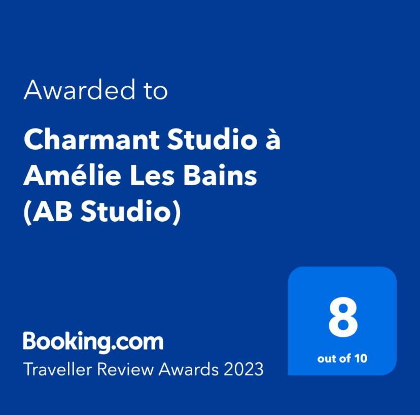 Charmant Studio A Amelie Les Bains Exterior foto